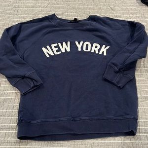J. Crew NY sweatshirt